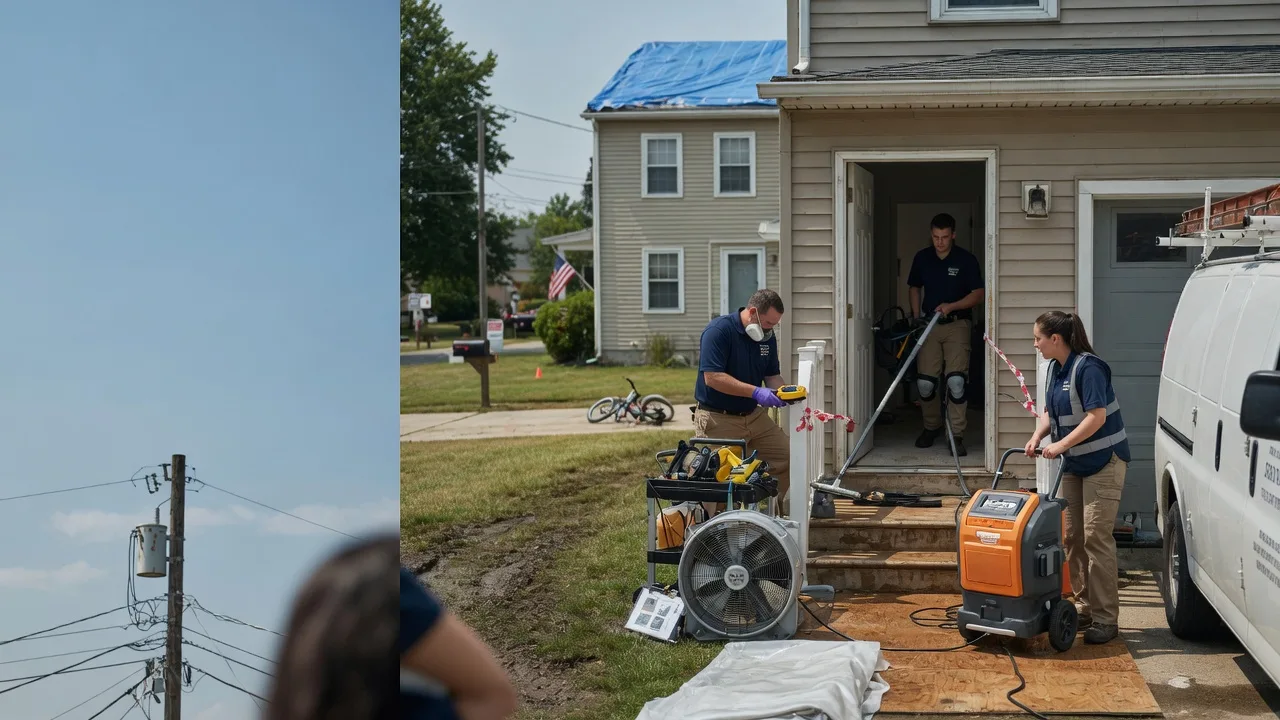 Water Damage Repair in Coello, IL near me